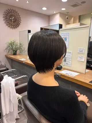 ショート 増田 枝里子のヘアスタイル