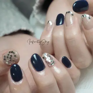 ネイル infinity skyのネイルデザイン