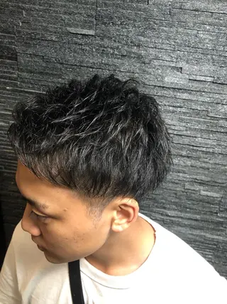 ショート メンズ ✨メンズカット 無料‼️✨土尾快斗のヘアスタイル