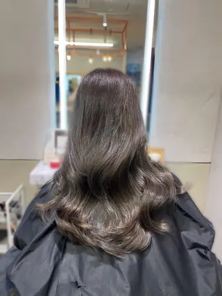 ロング haruna🤍 中韓mix✨のヘアスタイル