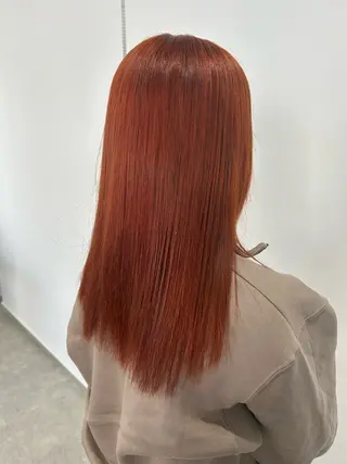 ロング カラー エフェクトブリーチ／ レイヤーカット／翔のヘアスタイル