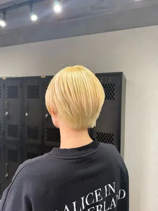 カラー ルシ🌈/ハイトーン デザインカラー/町田のヘアスタイル