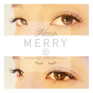 マツエク・マツパ HereMERRY（ヒアメリー）所属・HereMERRY ホリノウチリエのマツエク・マツパデザイン