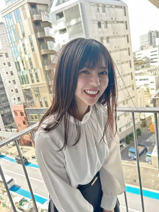 セミロング カラー ヘアアレンジ 【代表】 たき〜のヘアスタイル