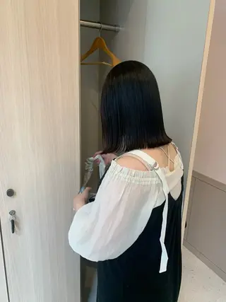 ミディアム カラー rio .のヘアスタイル