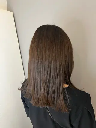 ミディアム Grow by NYNY 田代 紀恵のヘアスタイル