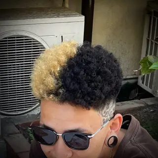 パーマ メンズ BarberShop Un-fil所属・TAIGA -BARBERのヘアスタイル