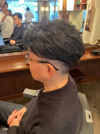 ショート BARBERSHOP DALIE所属・喜瀬 慎斗のヘアスタイル