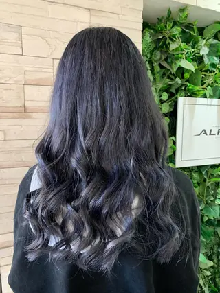 ロング 韓国ヘア×ハイトーン AYA💫のヘアスタイル