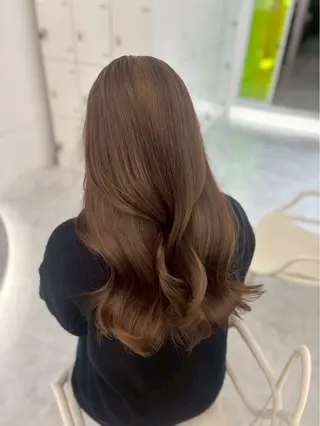 ロング カラー 上品モテヘア🩶 karen🩶のヘアスタイル