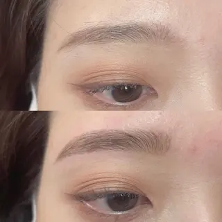 アイブロウ plume eyelashのネイルデザイン