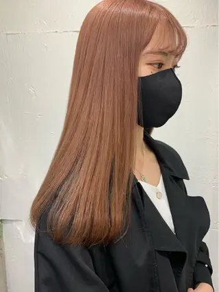 ロング カラー ヘアアレンジ SALOWIN原宿ash店所属・憧れの艶ハイトーンへ 🌙サイダサキのヘアスタイル