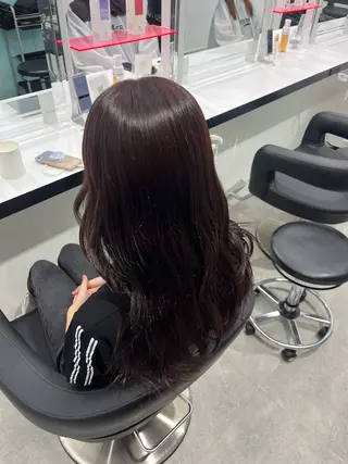 ロング カラー みう/仙台/暖色/ 艶髪/顔周りカット/のヘアスタイル