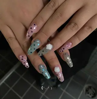 ネイル nano/きもかわ nail🐬🫧のネイルデザイン