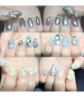 ネイル ほの＿ ʜᴀɴᴀのネイルデザイン