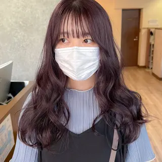 ロング カラー 高橋 みく/ minim 暖色のヘアスタイル