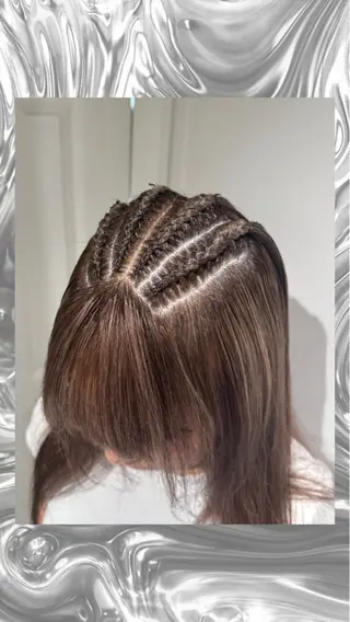 🩵yuribou ／カラー／ボブ🩵のヘアスタイル