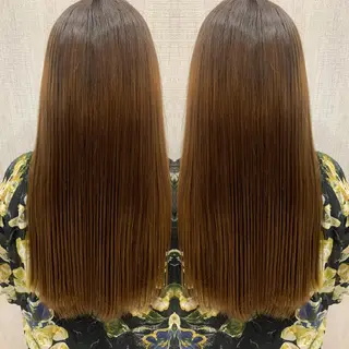 ロング 髪質改善/縮毛矯正/ 韓国ヘア/店長敦士のヘアスタイル