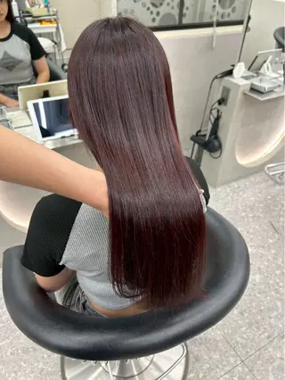 セミロング カラー 🎀大川 錬🎀 ブリーチなしWカラーのヘアスタイル