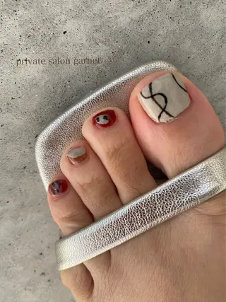 ネイル Garnet nailのネイルデザイン