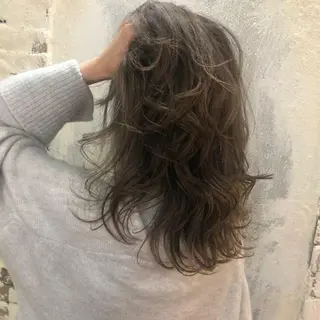 ロング カラー 🕶️佐藤 海李🐏のヘアスタイル