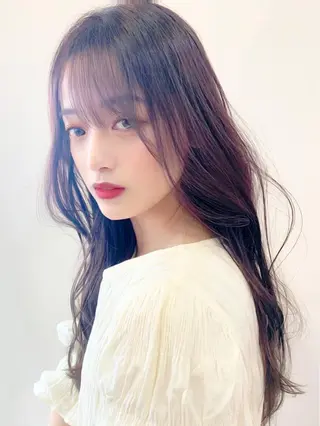 ロング ヘアアレンジ レイヤーカット ✨️進藤ひかりのヘアスタイル