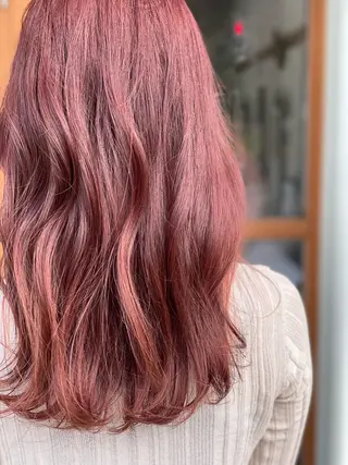 ロング カラー Snaly カラー特化ページのヘアスタイル