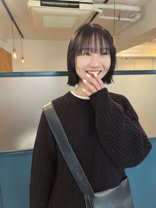 ショート カラー 暖色/パーマ 🌼クニトウメイのヘアスタイル