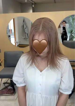 ミディアム カラー 荒牧 大夢のヘアスタイル