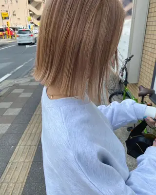 カラー 菅原 しずくのヘアスタイル
