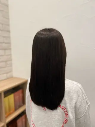 セミロング カラー Ash中目黒店 榊間茜のヘアスタイル