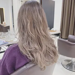 ロング カラー SAKURA 原宿所属・なかの たくみのヘアスタイル