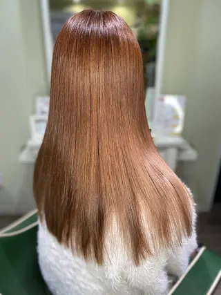 ロング カラー 栗形 龍乃介のヘアスタイル