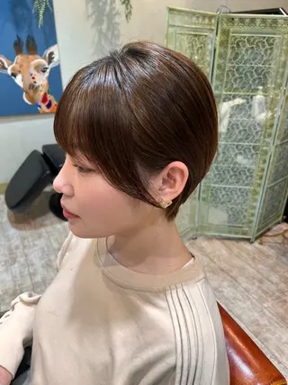 ショート DieHare所属・林 紅葉のヘアスタイル