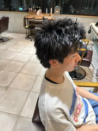 ショート 🌟モデル募集中🌟 リュウキ❗️のヘアスタイル