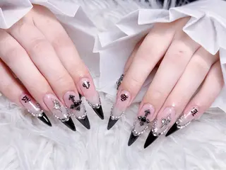 ネイル ☁️Minmin Tsuki💙🩵のネイルデザイン