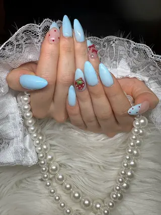 セミロング Pink Alice所属・Pink Alice ふうなのネイルデザイン