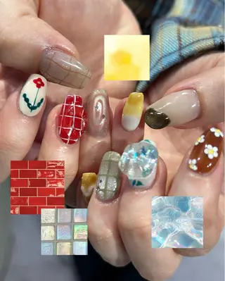 ネイル ASA nail / ニュアンス☀︎個性派のネイルデザイン
