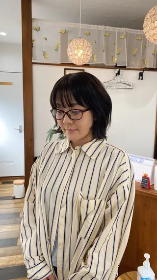 カラー hair art OZ所属・カラーモデル募集🩰 Abe Amiのヘアスタイル