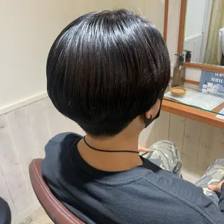 ショート ボブ/美髪矯正 /佐藤　奈巳のヘアスタイル