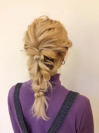 ヘアアレンジ マンツーマン 縮毛矯正/マユコのヘアスタイル