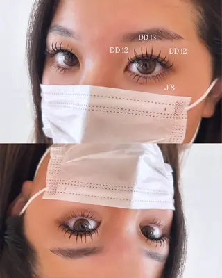 マツエク・マツパ princess 森 碧海のマツエク・マツパデザイン