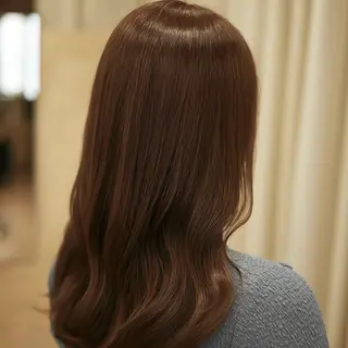 ロング 岡村 羽陽のヘアスタイル