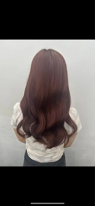 ロング ガーリー×韓国🎀 ⟡.·天野結良⟡.·のヘアスタイル