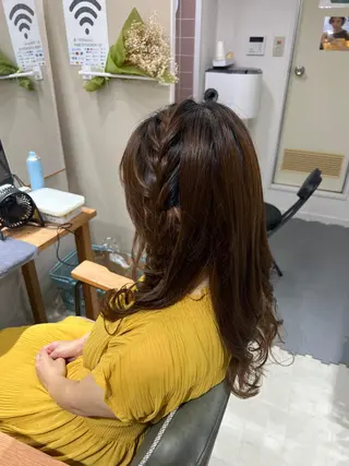 ロング ヘアアレンジ 山室 敬義のヘアスタイル