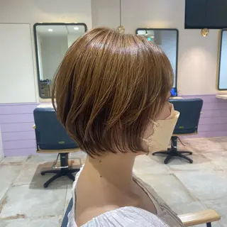ショート レイヤー/似合わせ /もえ🍊のヘアスタイル
