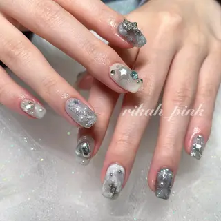 ネイル GO TODAY シェアサロン 新宿Gratia所属・rika.H🦋 個性派スカルプネイルのネイルデザイン