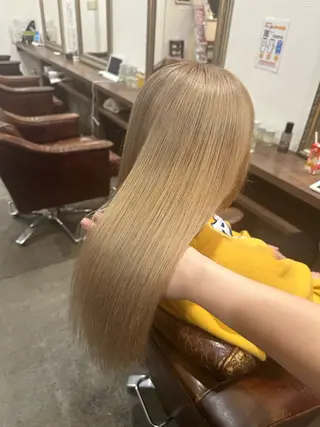 ロング カラー ✨艶カラー/韓国ヘア ✨momoriのヘアスタイル