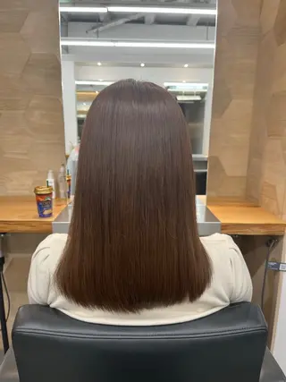 銀座 透明感カラー 🌿Hitomiのヘアスタイル