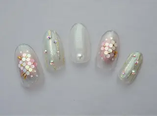 ネイル トップネイリスト Ribbon立川店のネイルデザイン